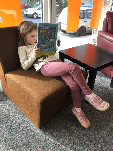 Besuch in der Stadtbibliothek Neuss