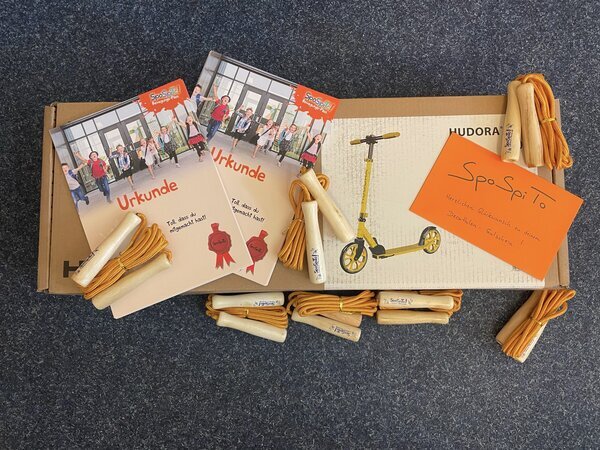 Erfolgreiche Teilnahme am SpoSpiTo Bewegungspass